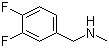 structure of CAS# 748124-46-1, 3,4-Difluoro-N-methylbenzenemethanamine