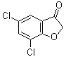 5,7-二氯-3(2H)-苯并呋喃酮分子结构 (CAS 74815-20-6)