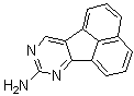 苊并[1,2-d]嘧啶-8-胺分子结构 (CAS 74836-66-1)