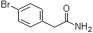 structure of CAS# 74860-13-2, 4-Bromobenzeneacetamide