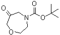 structure of CAS# 748805-97-2, 6-氧代-[1,4]氧杂氮杂环庚烷-4-羧酸叔丁酯
