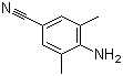 structure of CAS# 74896-24-5, 4-氨基-3,5-二甲基苯腈