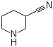structure of CAS# 7492-88-8, 3-哌啶甲腈