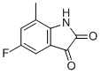 5-氟-7-甲基靛红分子结构 (CAS 749240-57-1)