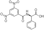 structure of CAS# 74927-72-3, (R)-(-)-N-3,5-二硝基苯甲酰基-alpha-苯基甘氨酸