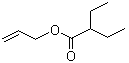 structure of CAS# 7493-69-8, Allyl 2-ethylbutyrate