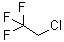 structure of CAS# 75-88-7, 2-氯-1,1,1-三氟乙烷