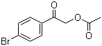 structure of CAS# 7500-37-0, 4'-溴-2-羟基苯乙酮乙酸酯