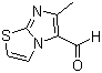 6-甲基咪唑并[2,1-b]噻唑-5-甲醛分子结构 (CAS 75001-31-9)