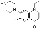 CAS # 75001-82-0, 1-Ethyl-6-fluoro-7-(1-piperazinyl)-4(1H)-quinolinone