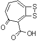 Tropodithietic acid分子结构 (CAS 750590-18-2)