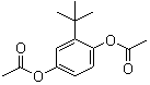 structure of CAS# 7507-48-4, 2-叔丁基-1,4-苯二酚二乙酸酯