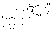 CAS # 751-96-2, Cucurbitacin H, (2beta,9beta,10alpha,16alpha)-2,16,20,24,25-Pentahydroxy-9-methyl-19-norlanost-5-ene-3,11,22-trione