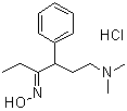 CAS # 7512-07-4, 6-(Dimethylamino)-4-phenyl-3-hexanone oxime monohydrochloride