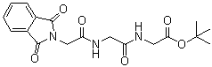 CAS 登录号：7521-93-9, N-[N-(邻苯二甲酰亚胺基乙酰基)甘氨酰基]甘氨酸叔丁酯