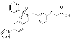 structure of CAS# 752187-80-7, Taprenepag