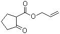 structure of CAS# 75265-67-7, 2-氧代环戊羧酸烯丙酯