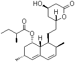 洛伐司他汀分子结构 (CAS 75330-75-5)