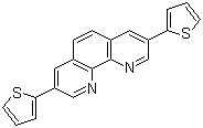 3,8-二(噻吩-2-基)-1,10-菲罗啉分子结构 (CAS 753491-32-6)