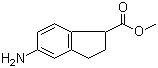 5-氨基-2,3-二氢-1H-茚-1-甲酸甲酯分子结构 (CAS 754153-28-1)
