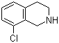 8-氯-1,2,3,4-四氢异喹啉分子结构 (CAS 75416-50-1)