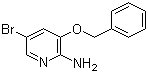 structure of CAS# 754230-78-9, 2-Amino-5-bromo-3-benzyloxypyridine