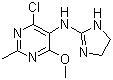 structure of CAS# 75438-57-2, Moxonidine