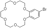structure of CAS# 75460-28-5, 4-溴苯并-18-冠醚-6