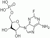 structure of CAS# 75607-67-9, 磷酸氟达拉滨