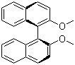 (S)-(-)-2,2'-二甲氧基-1,1'-联萘分子结构 (CAS 75640-87-8)