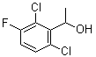 structure of CAS# 756520-66-8, 1-(2,6-Dichloro-3-fluorophenyl)ethanol