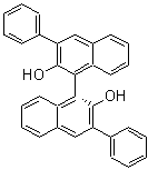 structure of CAS# 75684-93-4, (R)-3,3'-二苯基[1,1'-联萘]-2,2'-二醇