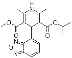伊拉地平分子结构 (CAS 75695-93-1)