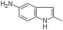 structure of CAS# 7570-49-2, 5-氨基-2-甲基吲哚