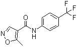 structure of CAS# 75706-12-6, Leflunomide