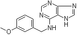 CAS # 75737-39-2, 6-(3-Methoxybenzylamino)purine, MemT, NSC 145023