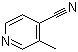 structure of CAS# 7584-05-6, 3-Methyl-4-cyanopyridine