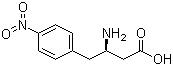(R)-3-氨基-4-(4-硝基苯基)丁酸分子结构 (CAS 759448-14-1)