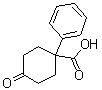 structure of CAS# 75945-91-4, 1-苯基-4-氧代环己烷羧酸