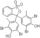 structure of CAS# 76-60-8, 溴甲酚绿