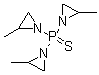 CAS # 76-96-0, Methiotepa, Metapside, Methiotepa, NSC 54055, NSC 56843, Tris(2-methyl-1-aziridinyl)phosphine sulfide