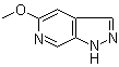 structure of CAS# 76006-07-0, 5-甲氧基-1H-吡唑并[3,4-c]吡啶