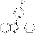 1-(4-溴苯基)-2-苯基苯并咪唑分子结构 (CAS 760212-58-6)