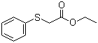 (苯硫基)醋酸乙酯分子结构 (CAS 7605-25-6)