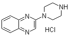 CAS # 76052-62-5, 2-(1-Piperazinyl)quinoxaline hydrochloride, 2-(1-Piperazinyl)quinoxaline monohydrochloride