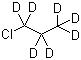 1-氯丙烷-D7分子结构 (CAS 761374-88-3)