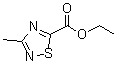 3-甲基-1,2,4-噻二唑-5-羧酸乙酯分子结构 (CAS 76162-56-6)