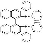 structure of CAS# 76189-56-5, (S)-(-)-2,2'-Bis(diphenylphosphino)-1,1'-binaphthyl