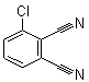structure of CAS# 76241-79-7, 3-Chloro-1,2-benzenedicarbonitrile