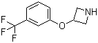 structure of CAS# 76263-23-5, 3-(3-三氟甲基苯氧基)氮杂环丁烷